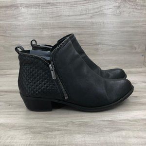 Lucky Brand Black Ankle Boots